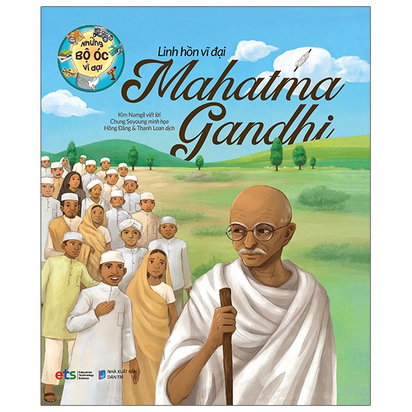 Fahasa - những bộ óc vĩ đại linh hồn vĩ đại mahatma gandhi