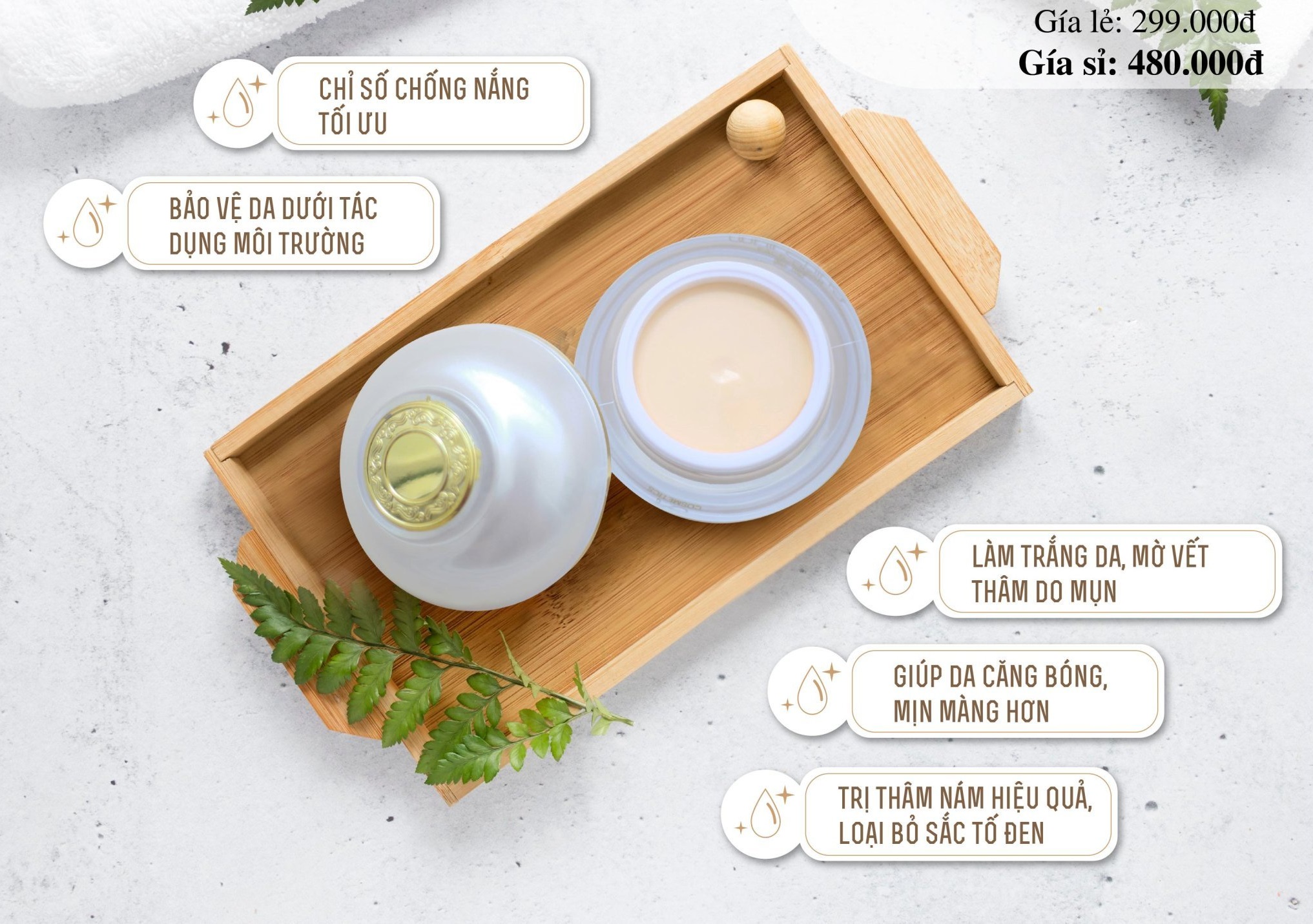 [Chính Hãng] kem face pháp 2020 A cosmetics