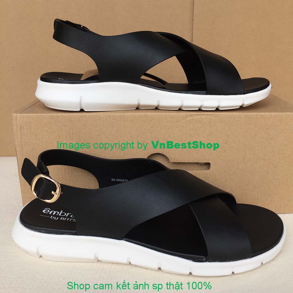 Dép Sandal Nữ Biti’s Êmbrace DEW008488DEN (Đen)