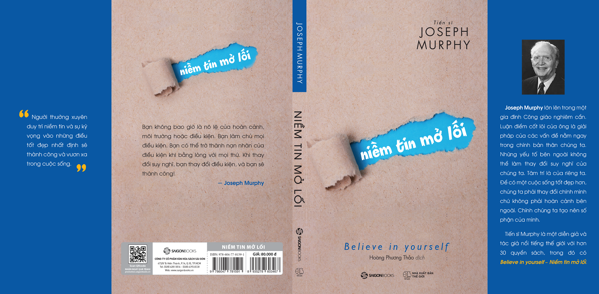 Sách - Niềm tin mở lối - Tác giả: Joseph Murphy