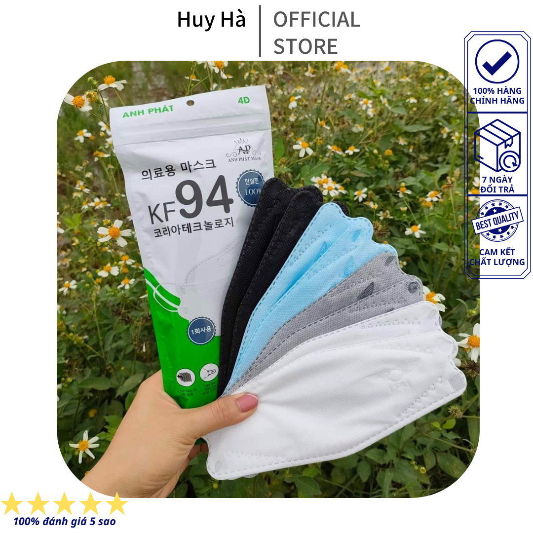 Thùng 300 cái khẩu trang KF94 Anh Phát