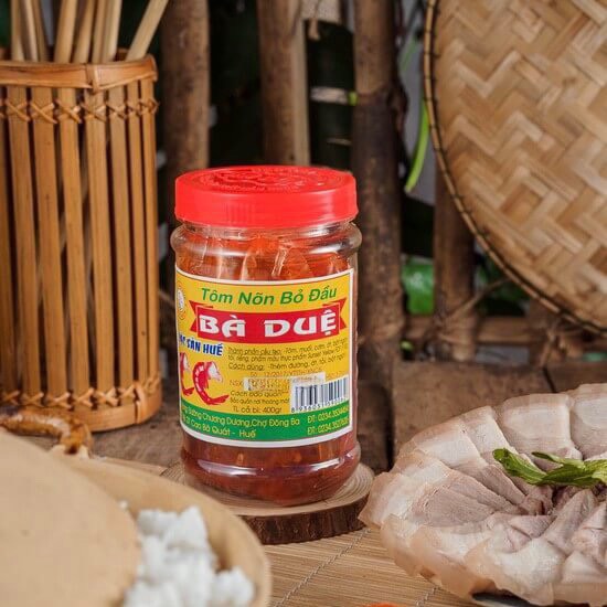 MẮM TÔM CHUA BÀ DUỆ 400g (tôm nõn bỏ đầu) - Đặc Sản Huế