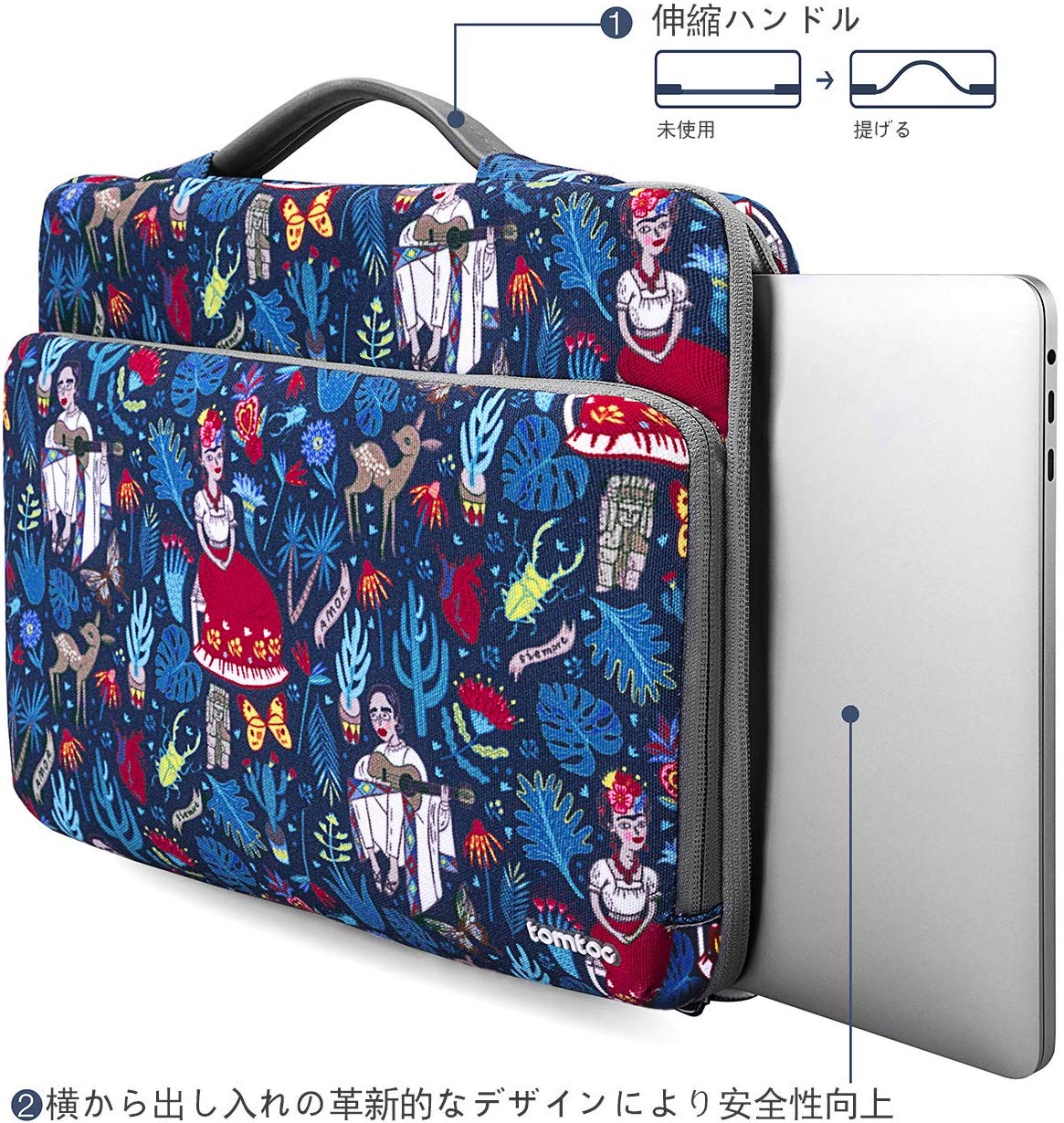 Túi chống sốc Tomtoc Briefcase 13.3" for Macbook/Surface - A14