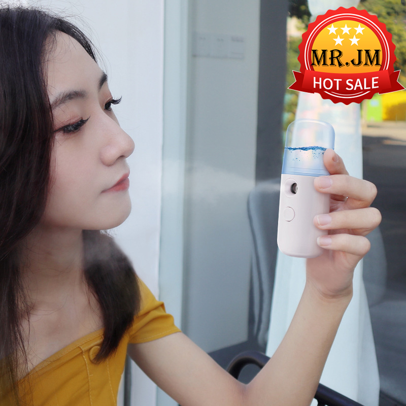 Máy Phun Sương Nano Mini Sạc Điện Cầm Tay Cấp Nước Cấp Ẩm Cho Da Xịt Khoáng Chống Khô Da Nứt Nẻ