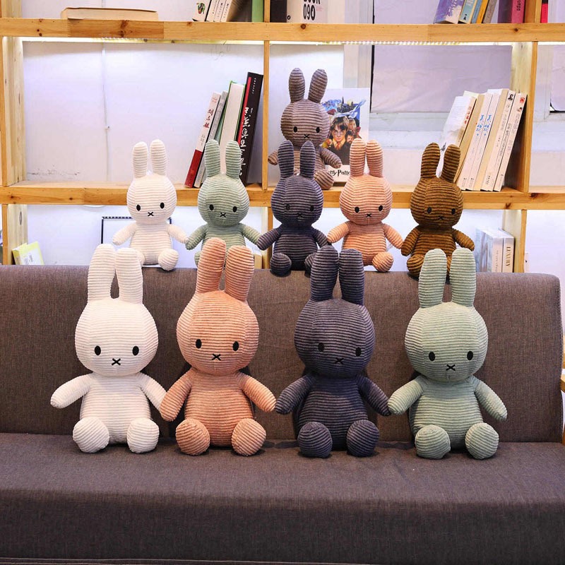 (Thú nhồi bông)Thỏ Bông Miffy Cao Cấp Cho Bé Yêu Size Lớn 33Cm