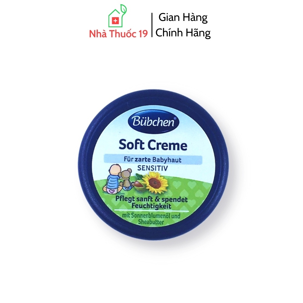 Kem Nẻ Bubchen - Hàng nội địa Đức dưỡng ẩm, chống nẻ cực tốt cho bé