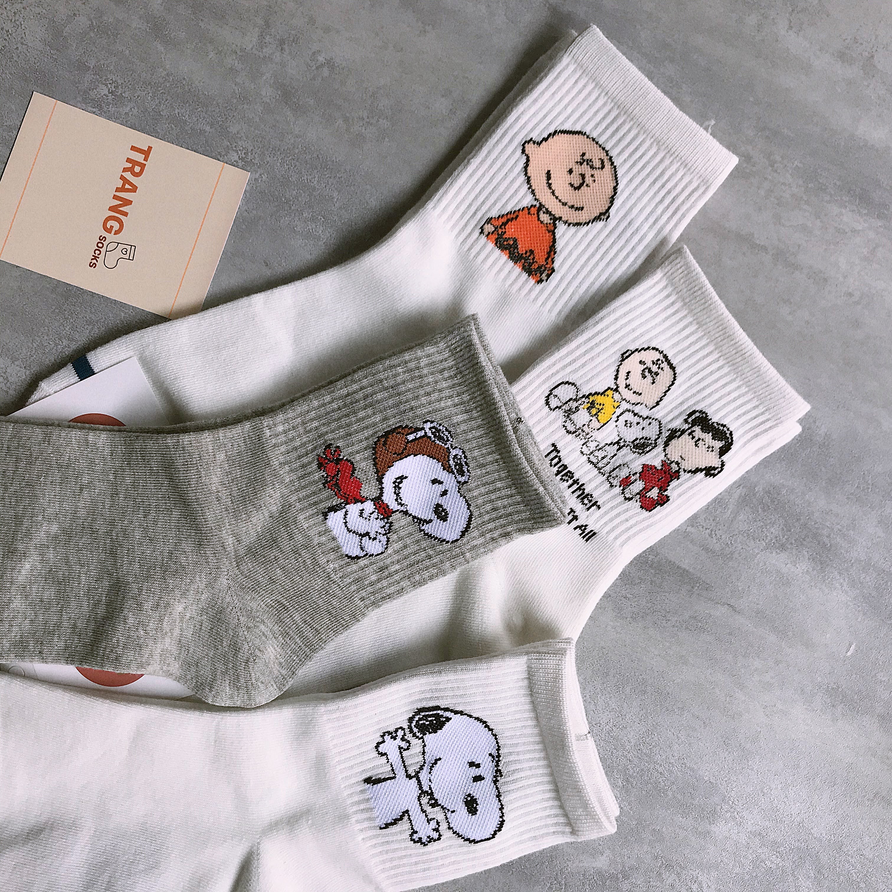 Tất cao cổ Snoopy ( ảnh thật)