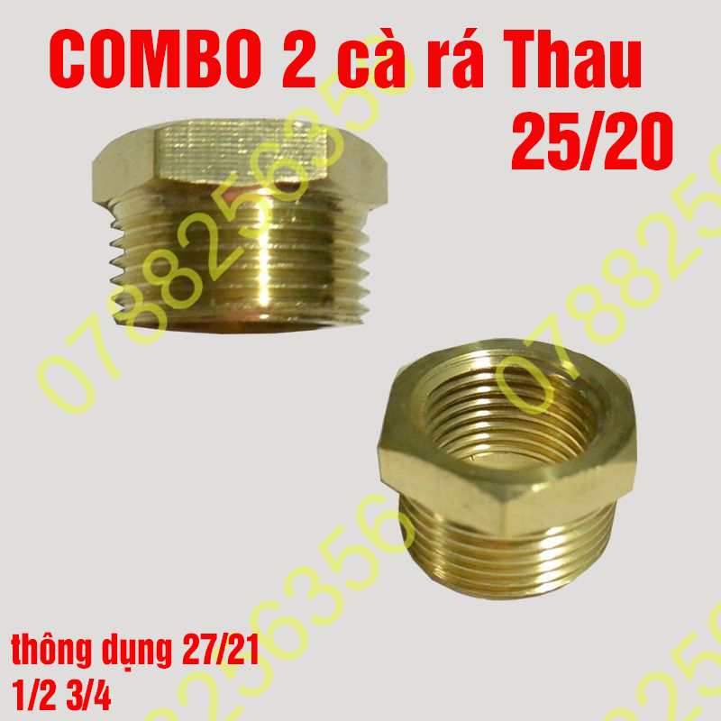 COMBO 2 Nối ren ( cà rá lơ thu) bằng inox ren trong Ren Ngoài 21 27 (20 / 25 ).Nối ren vòi nước ống nước: Ren trong 21/ ngoài 27. Cà rá Inox 304. trong 21 ngoài 27.LƠ THU 20/25 (27-21) cà rá đồng Thau, inox Lựa chọn Theo số và Hình ảnh