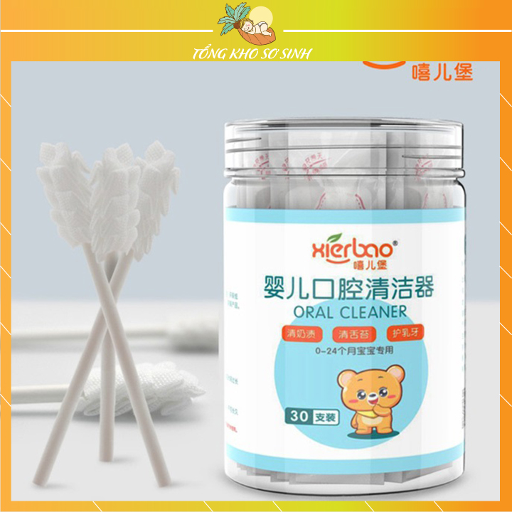 Hộp 30 gạc rơ lưỡi tiệt trùng dạng que , que gạc rơ lưỡi thần thánh an toàn vệ sinh cho bé, rơ lưỡi cho bé, que rơ lưỡi cho bé, que rơ lưỡi, gạc rơ lưỡi, que rơ lưỡi cho bé sơ sinh, cây rơ lưỡi cho bé sơ sinh