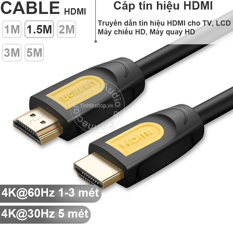 Hdmi cable v2.0 4k60hz 1-3m 5m 4k30hz ugreen hd101