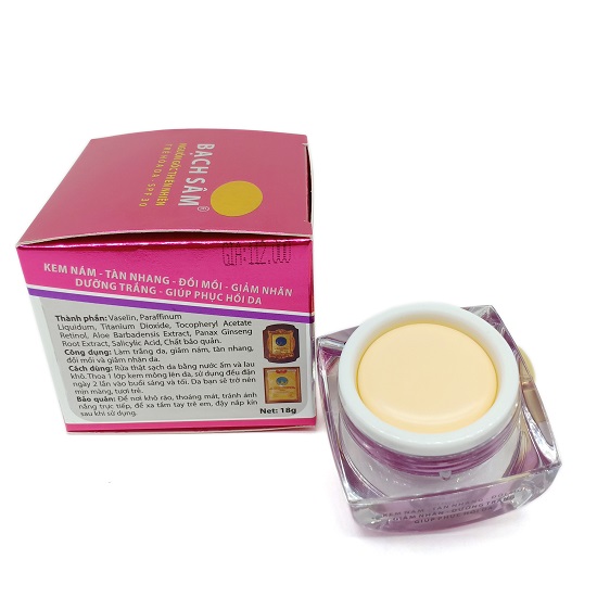 (K3) Kem Nám - Tàn Nhang - Đồi Mồi Bạch Sâm 12g
