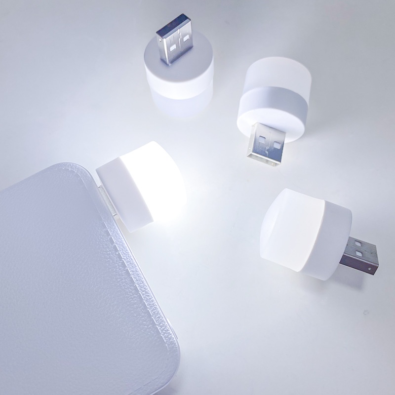 Đèn led đọc sách mini bỏ túi 5v 1w cổng sạc usb tiện dụng