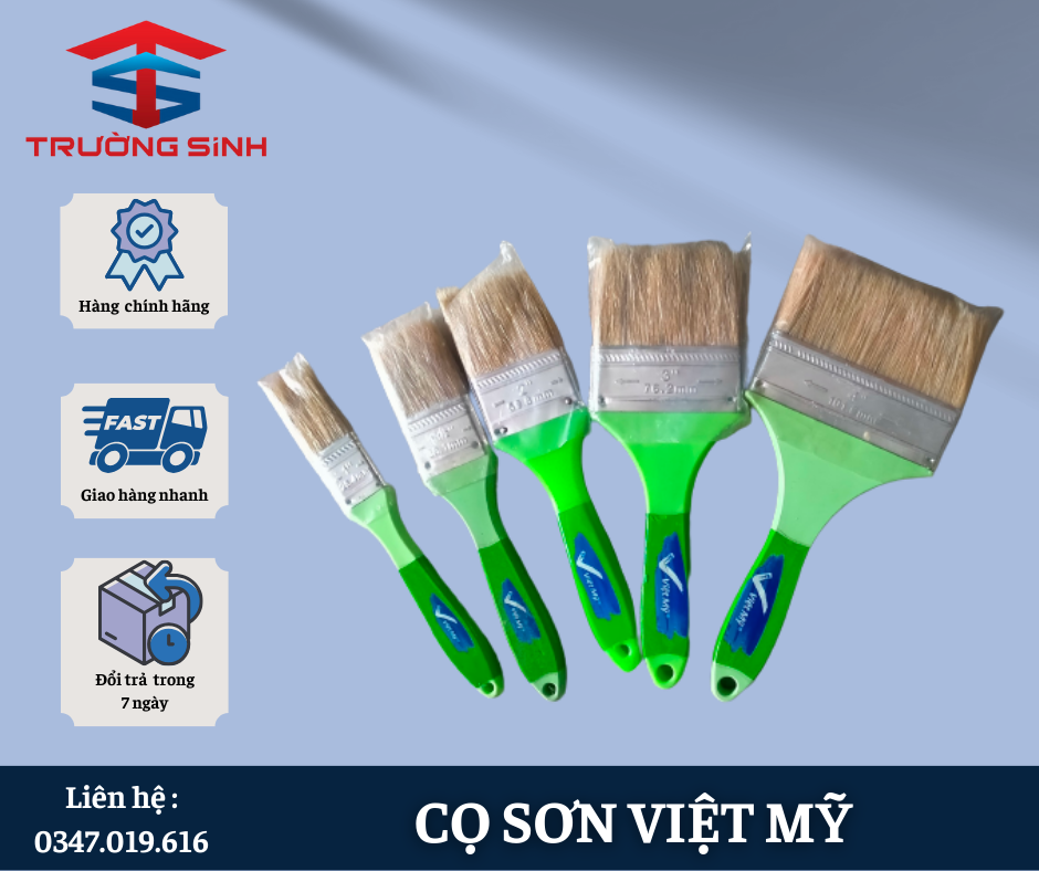 Cọ quét sơn việt mỹ 63.5mm