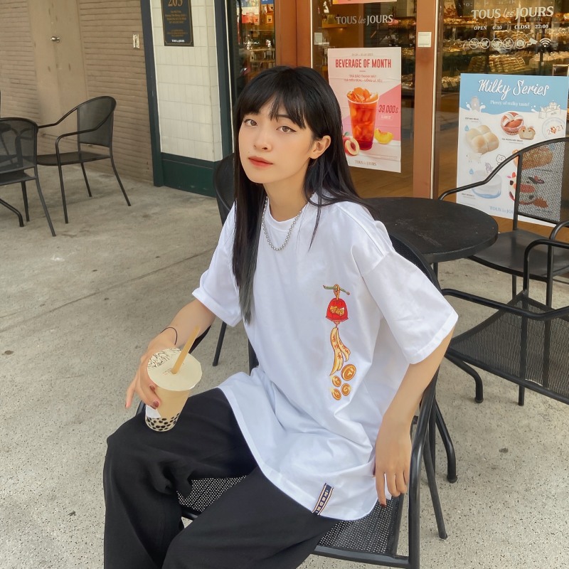 Áo thun TSUN LNY BamBoo Tee - White - Unisex