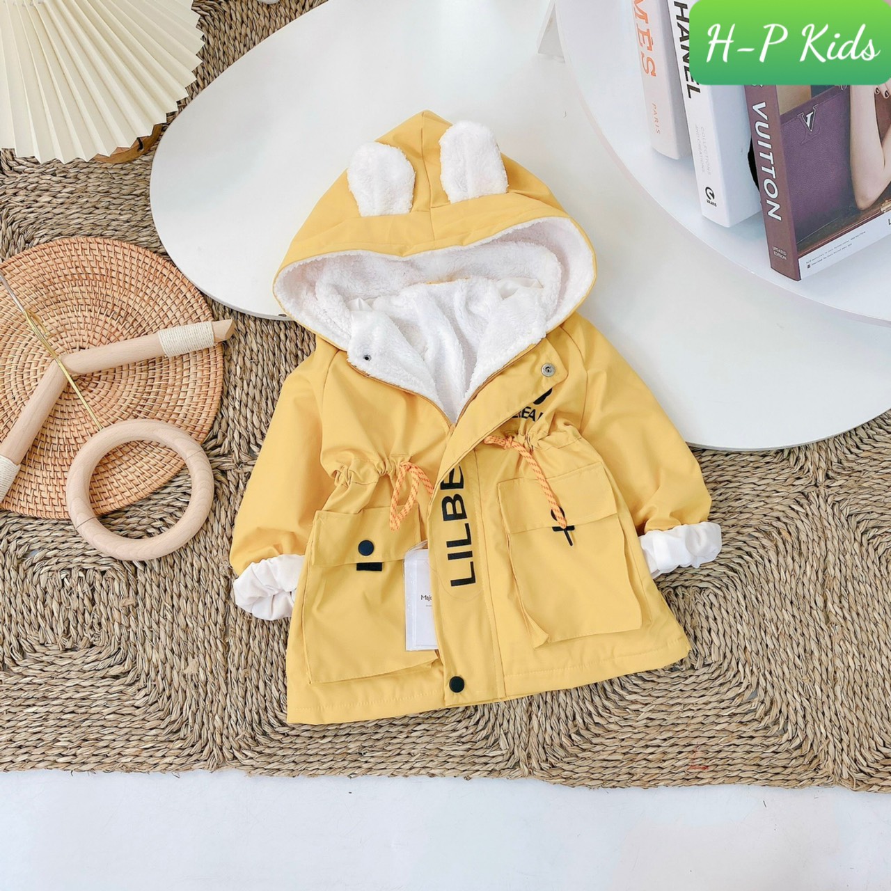 Áo Parka trẻ em/ Áo khoác mũ trẻ em