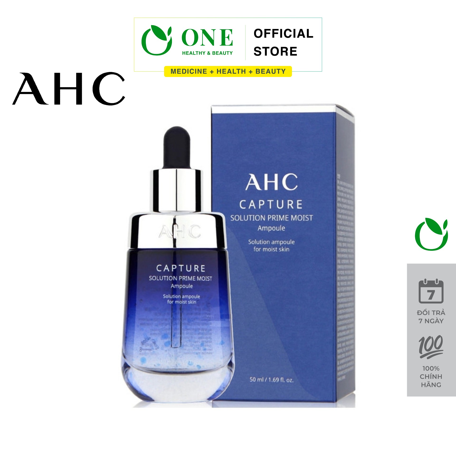 Tinh chất AHC Capture Solution Ampoule Mẫu Mới 50ml