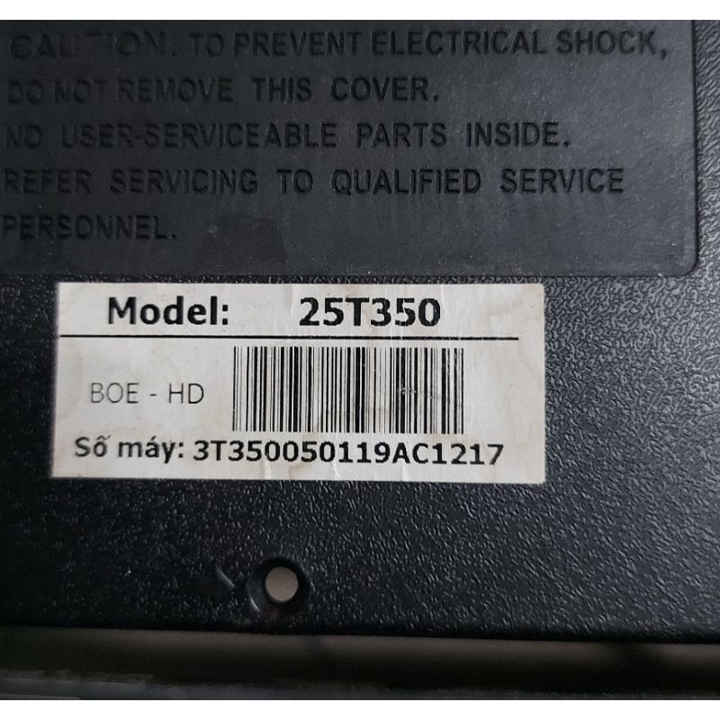 Bo mạch tivi asanzo 25t350