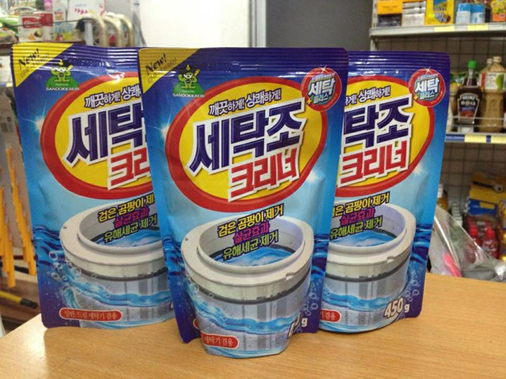 tẩy lồng máy giặt [ HOT, HOT] Bột tẩy vệ sinh lồng máy giặt Sandokkaebi,giúp chúng ta giải quyết những điều phiền toái của máy giặt sau một thời gian sử dụng ,NT SHOP, SALE TRONG 3 NGÀY