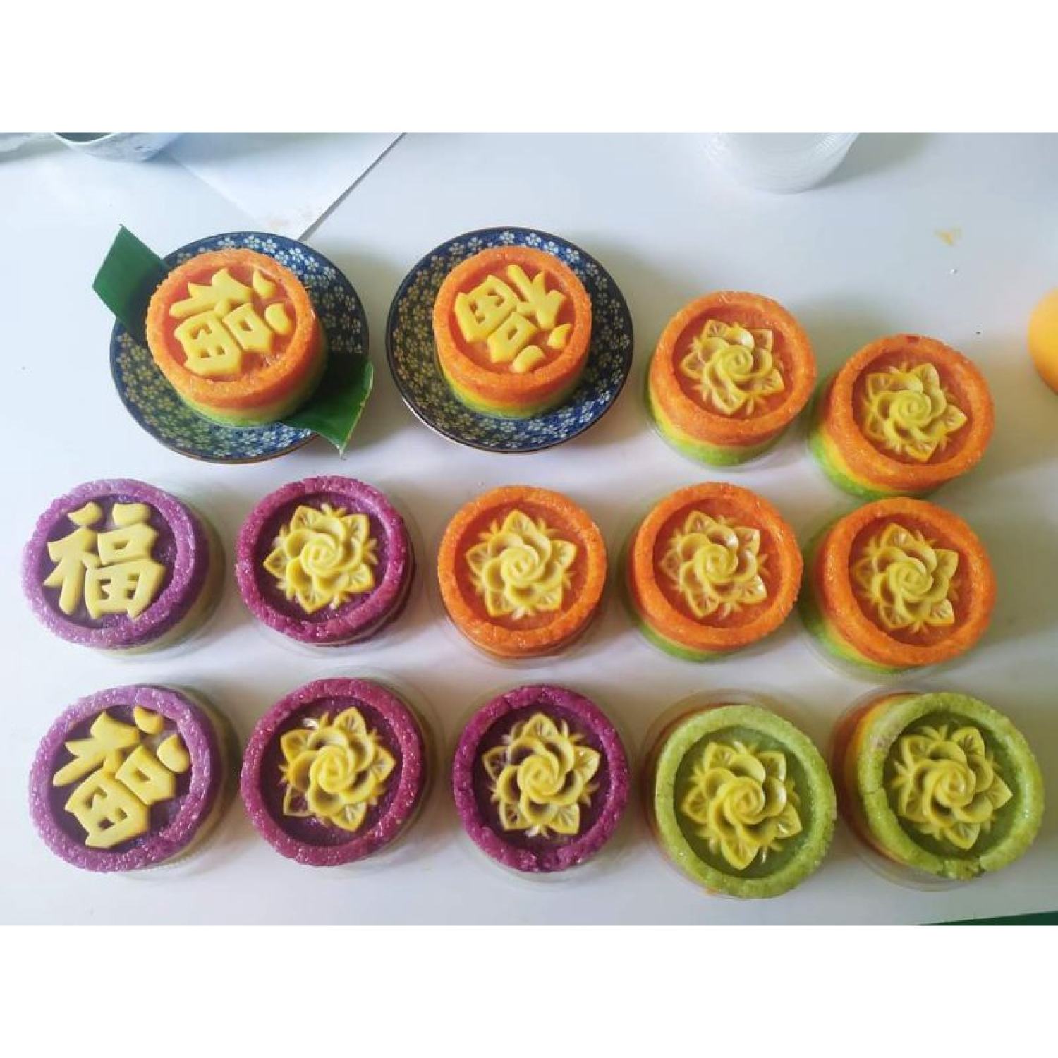 Khuôn xôi tròn hoa hồng 10cm-14cm(kèm ảnh thật)