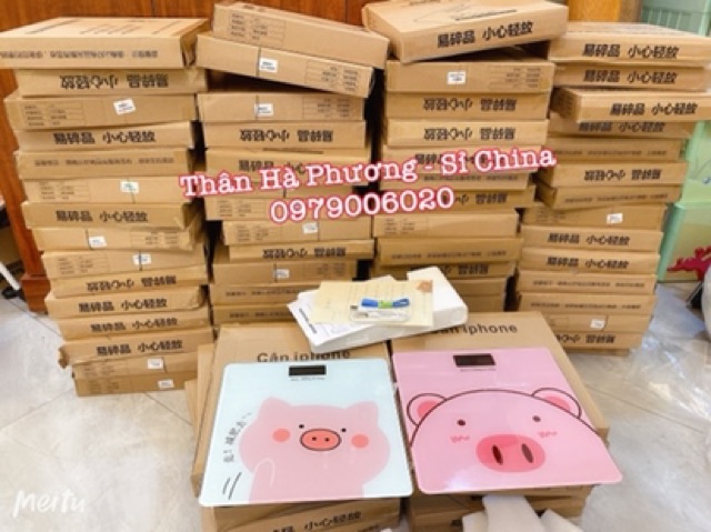 Cân điện tử con lợn