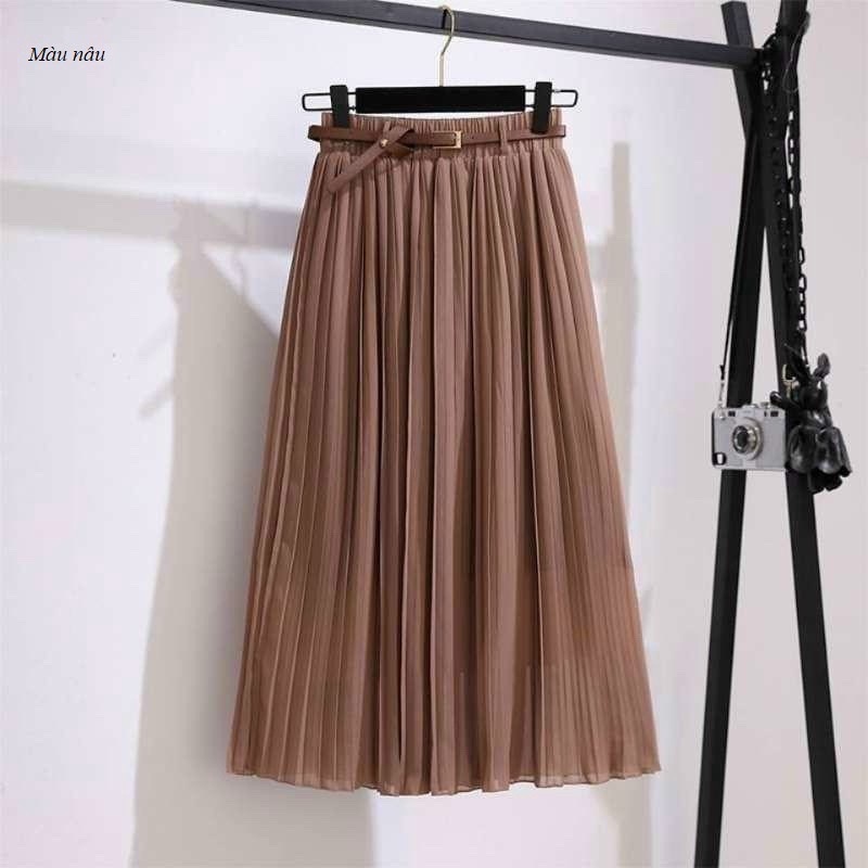 Chân Váy Ruby Đai Nhỏ Vintage