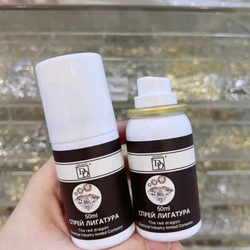 Chai xịt sáng đá khô keo DD 50ml