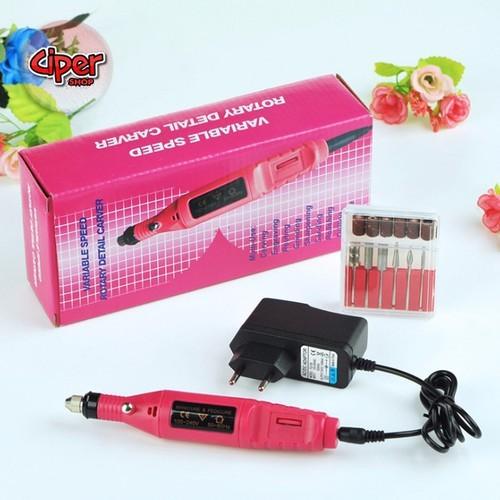 Máy mài khắc mini đa năng - máy làm Nail - máy mài móng tay - dụng cụ tỉa móng tay Nail cao cấp