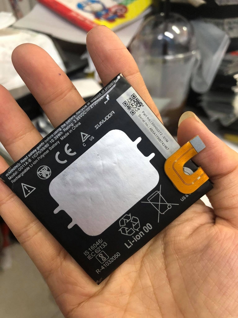 Pin Google Pixel 2 G001A-B 2700mAh Pin Thay Thế Ảnh Chụp Thật