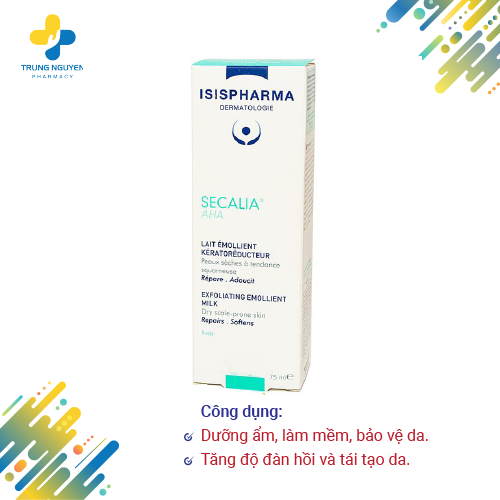 Kem dưỡng ẩm Isis Pharma Secalia Aha (75ml)