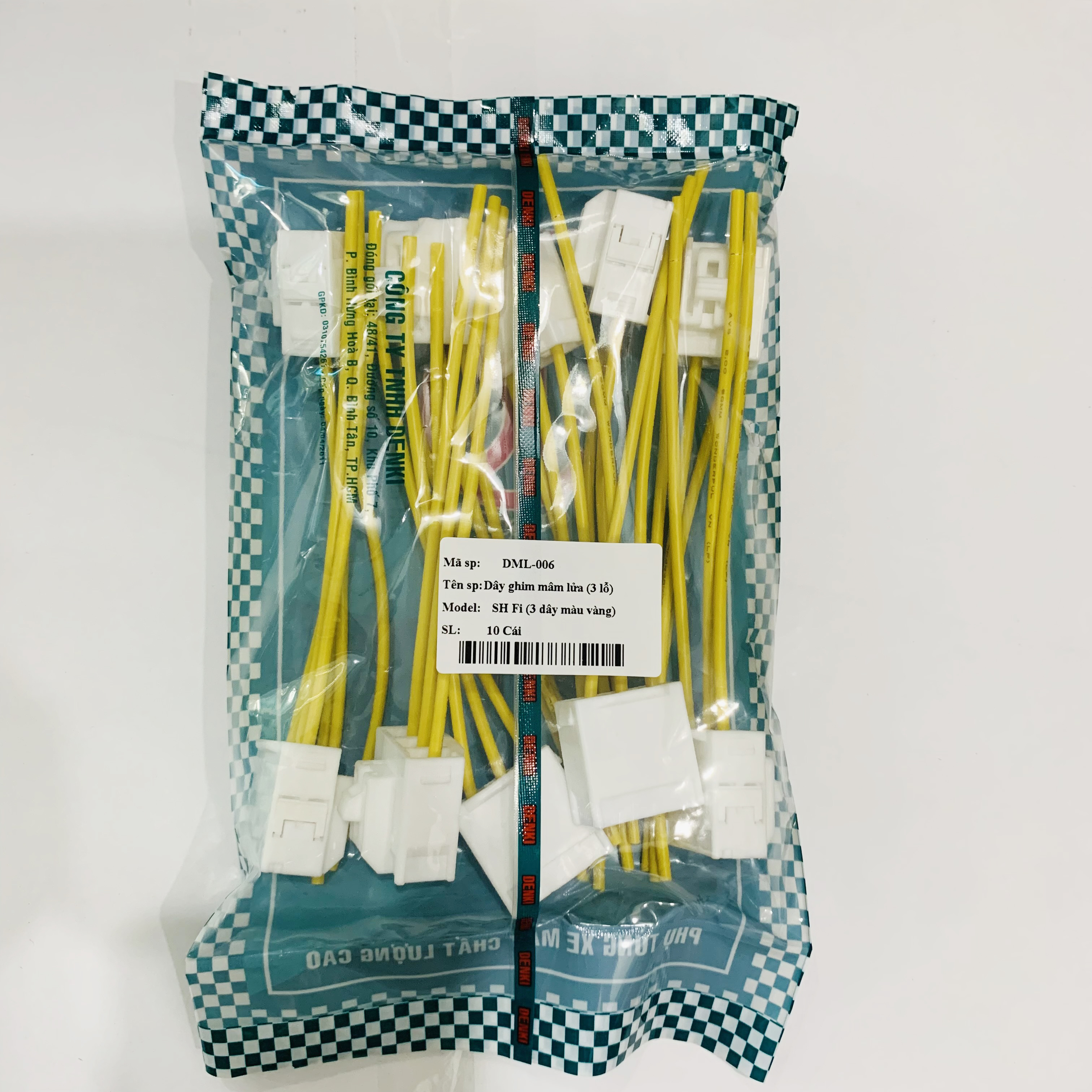 [HCM]Ghim mâm lửa dành cho xe SH FI (3 lỗ)