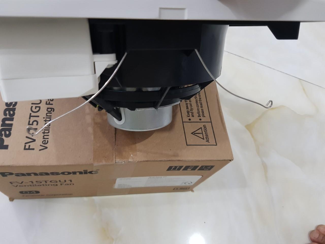 [HCM]Quạt thông âm trần hút thẳng Panasonic Không ống dẫn