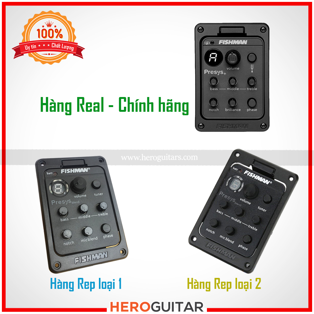 EQ Guitar Fishman 301 - Hàng chuẩn hãng