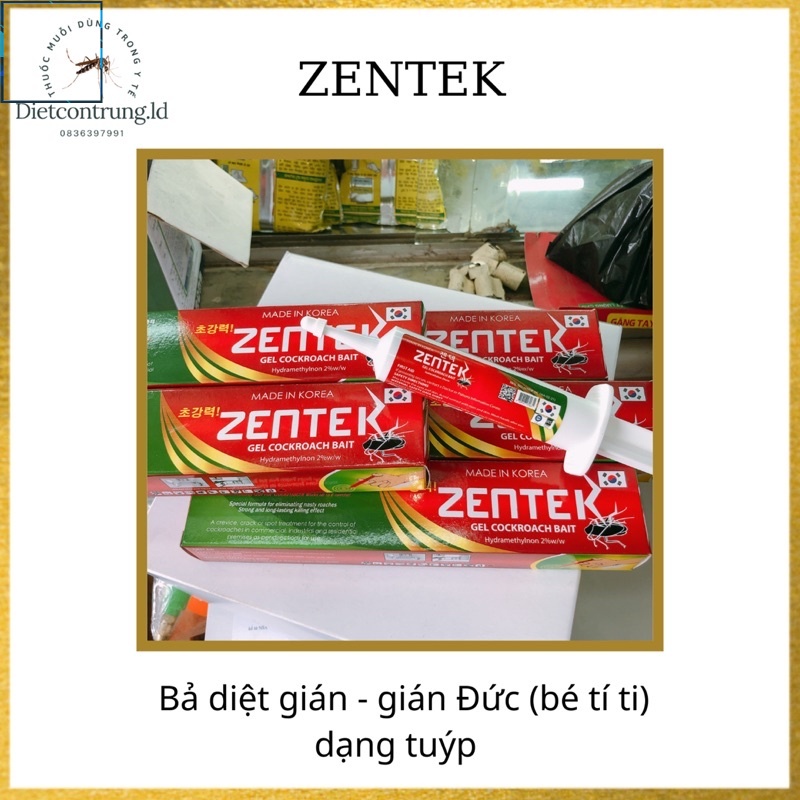 bả diệt gián đức ZENTEK - KOREA ( diệt cả gián bé tí ti) .