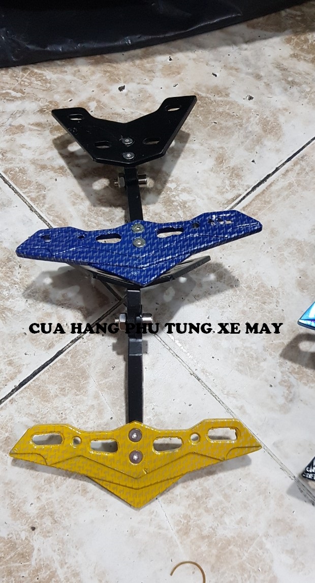 Pat biển số Exciter 150 kiểu cánh dơi