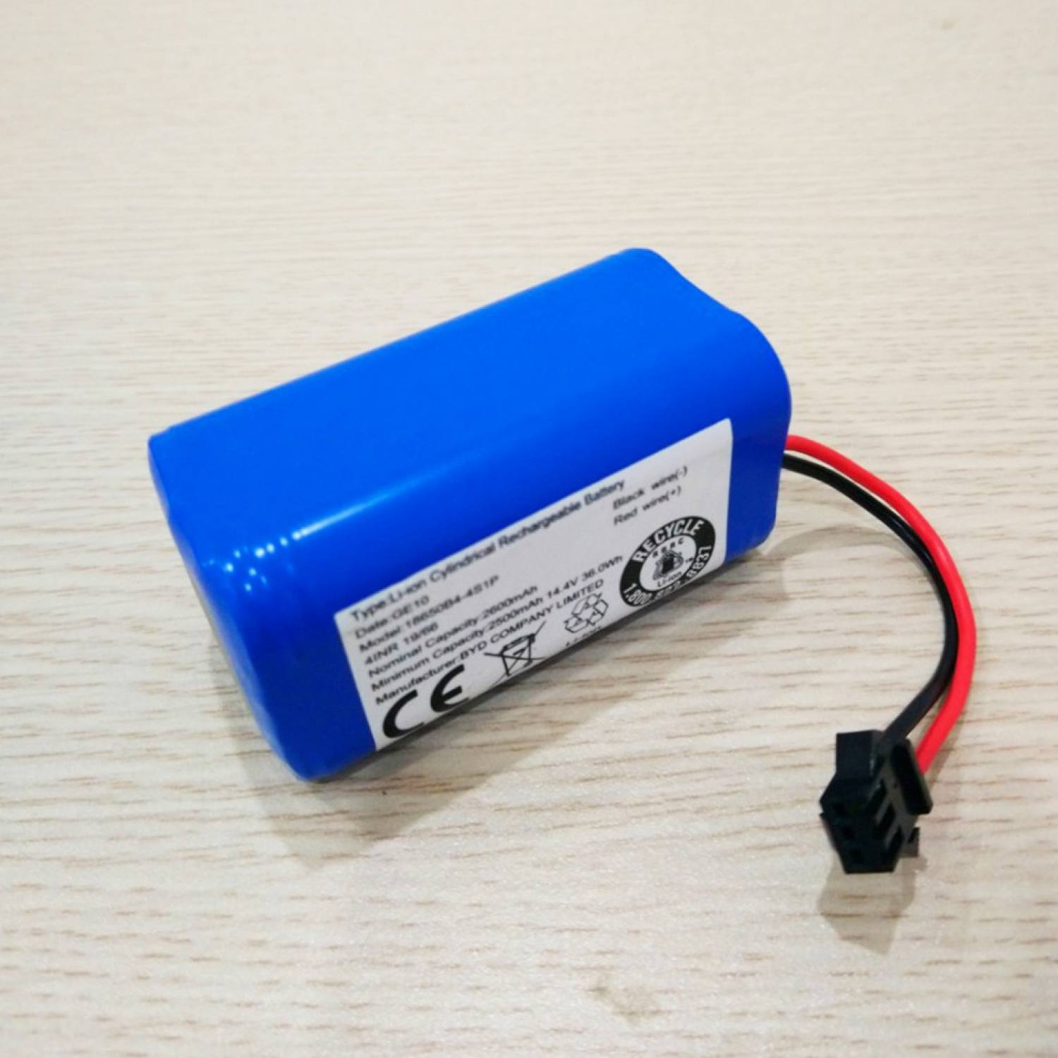 Pin robot hút bụi Ecovacs DN622, DN621, DN620 - Bảo hành 3 tháng ( Lỗi 1 đổi 1 trong 3 tháng)
