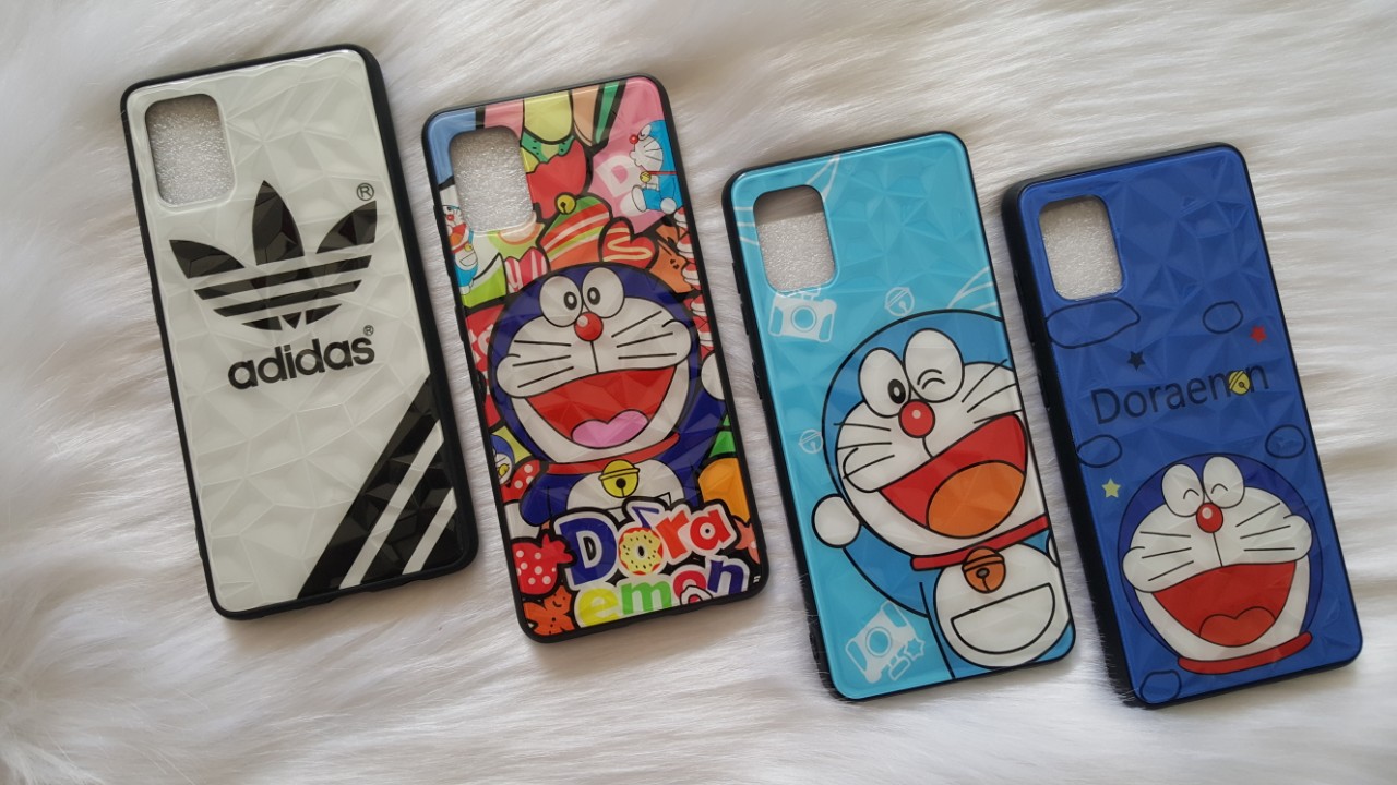 Ốp 3D kim cương Doraemon Samsung A31
