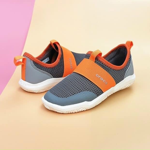 Giày vải cross easy slip on cho bé trai gái