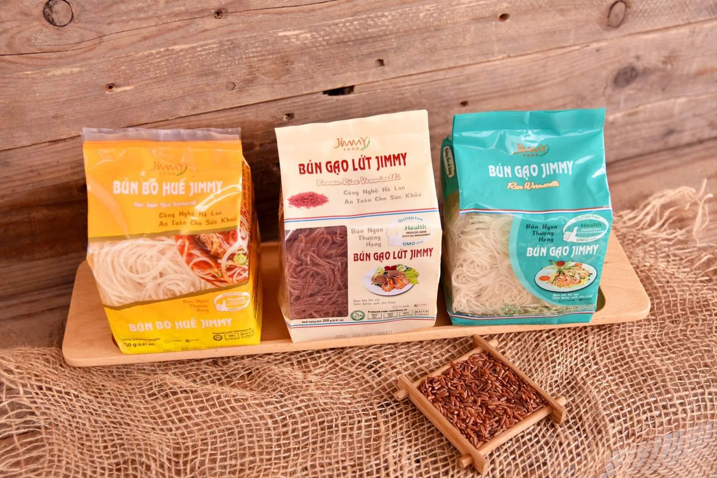 BÚN GẠO LỨT JIMMY 250g