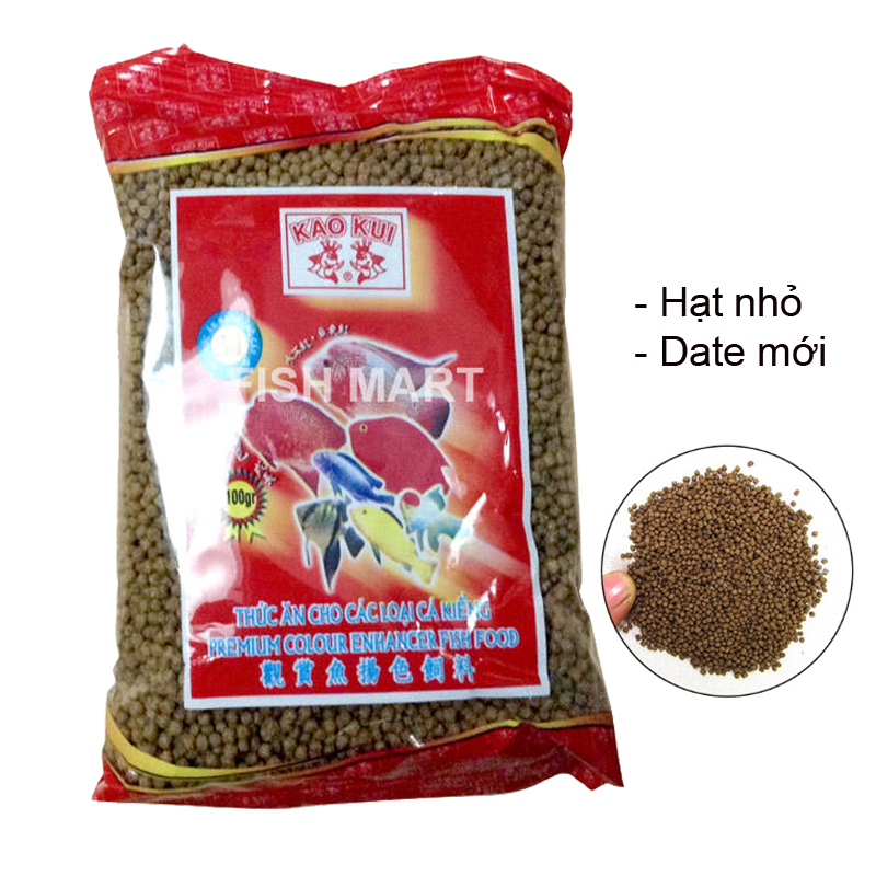 [Hoàn Tiền 10%]Thức ăn KaoKui dành cho cá cảnh - 100gram