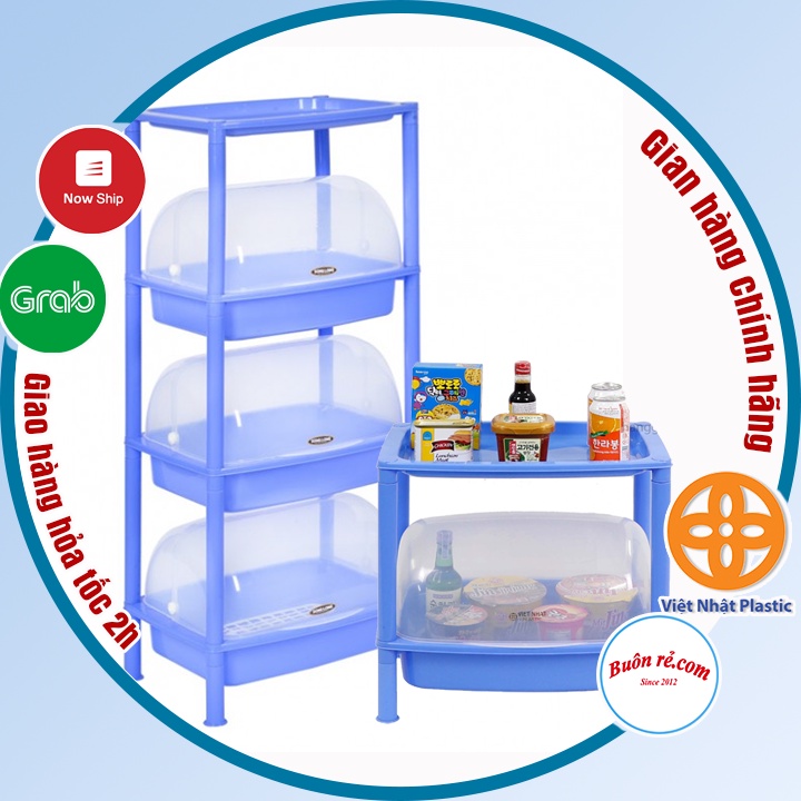 Kệ úp chén, bát có nắp đậy Việt Nhật – Chạn bát có nắp nhiều tầng tiện dụng Buôn Rẻ 01425