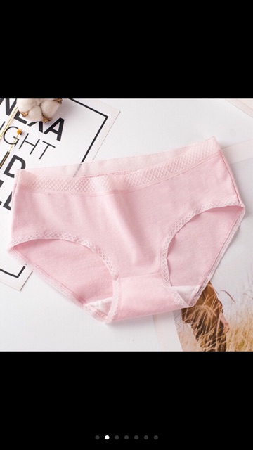 Quần Lót Cotton Cạp Lưới Siêu Đẹp
