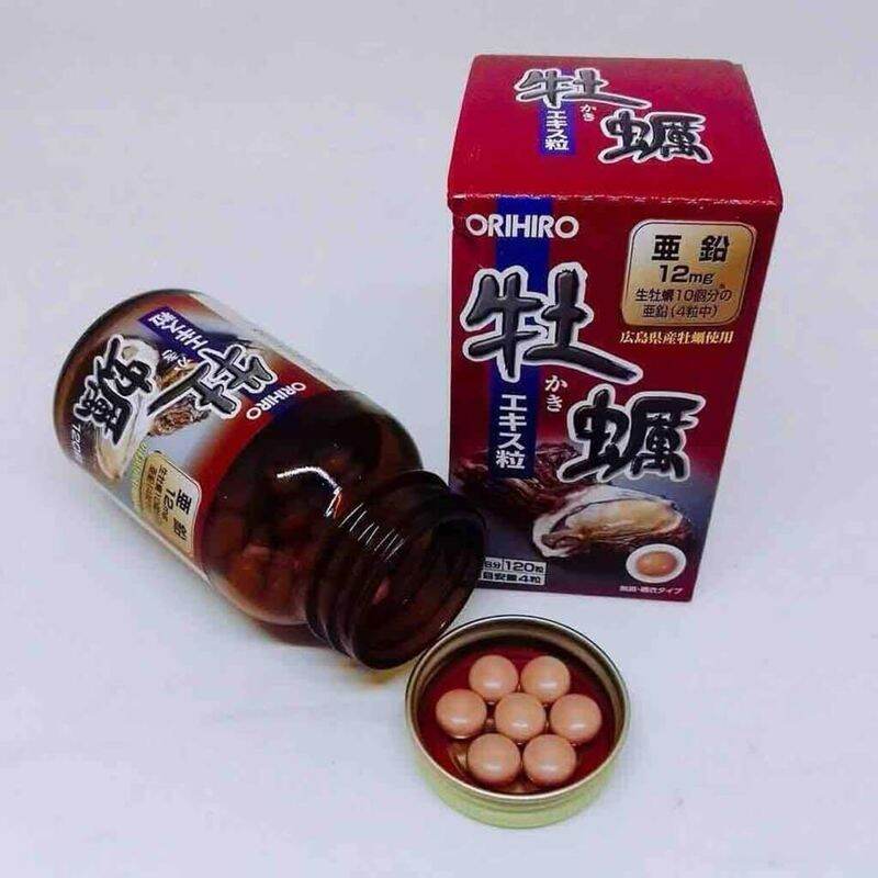Orihiro Tinh chất hàu tươi 120 viên