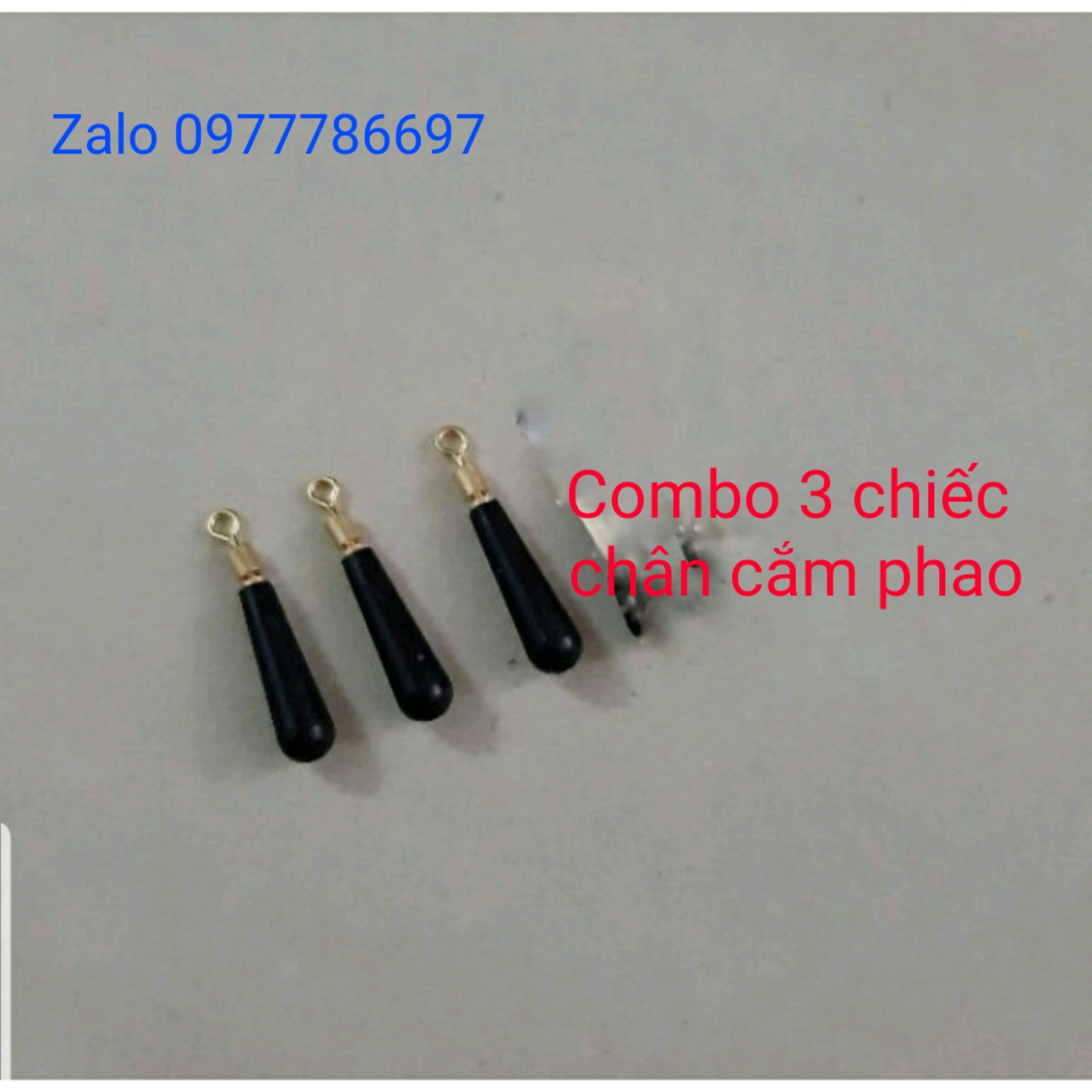 combo 3 chiếc chân cắm phao câu đài xoay 360