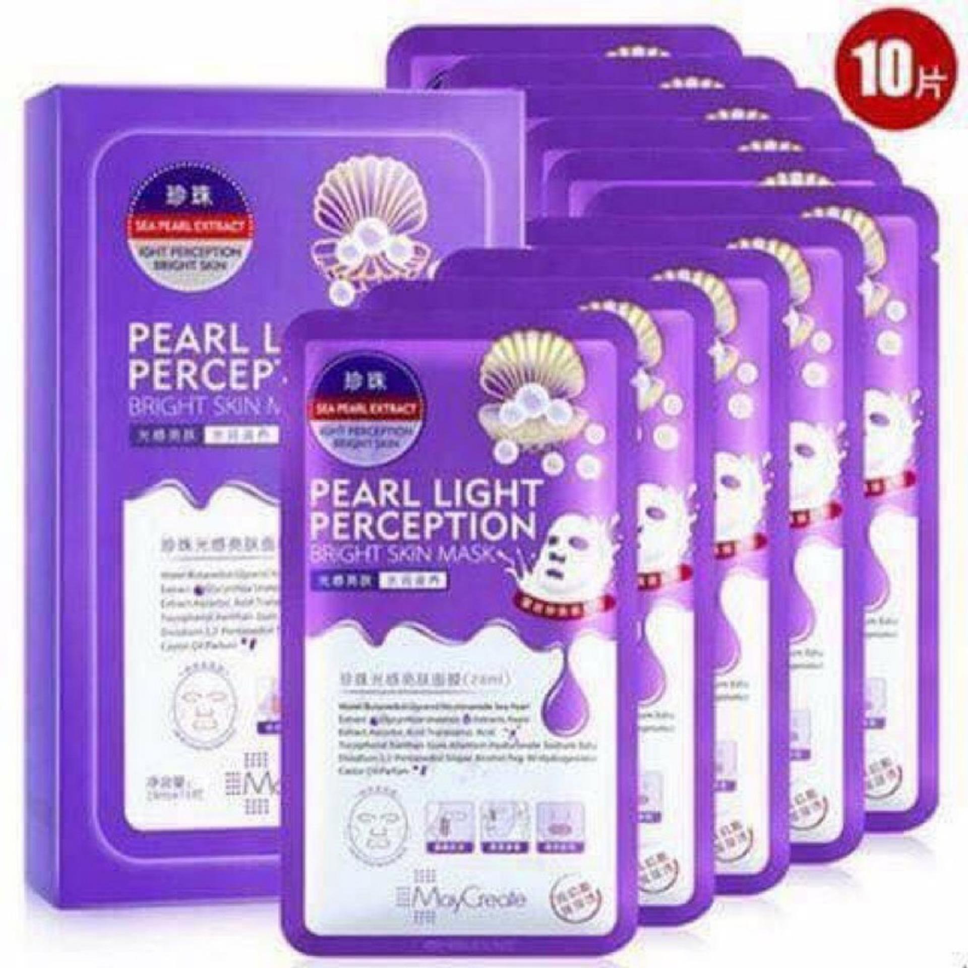 Hộp 20 cái mặt nạ ha tím maycreate