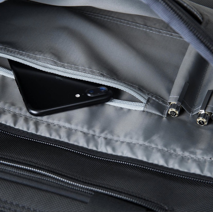 Kl140 multifunctional student school bag Black