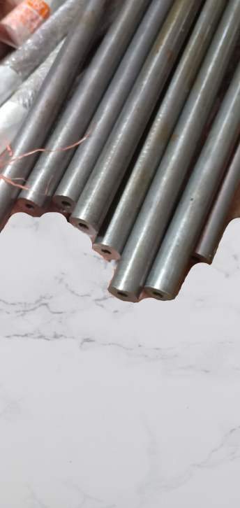 trục con lăn thép trắng lỗ 8.05mm phi 16