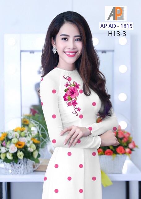 Vati áo dài chấm bi