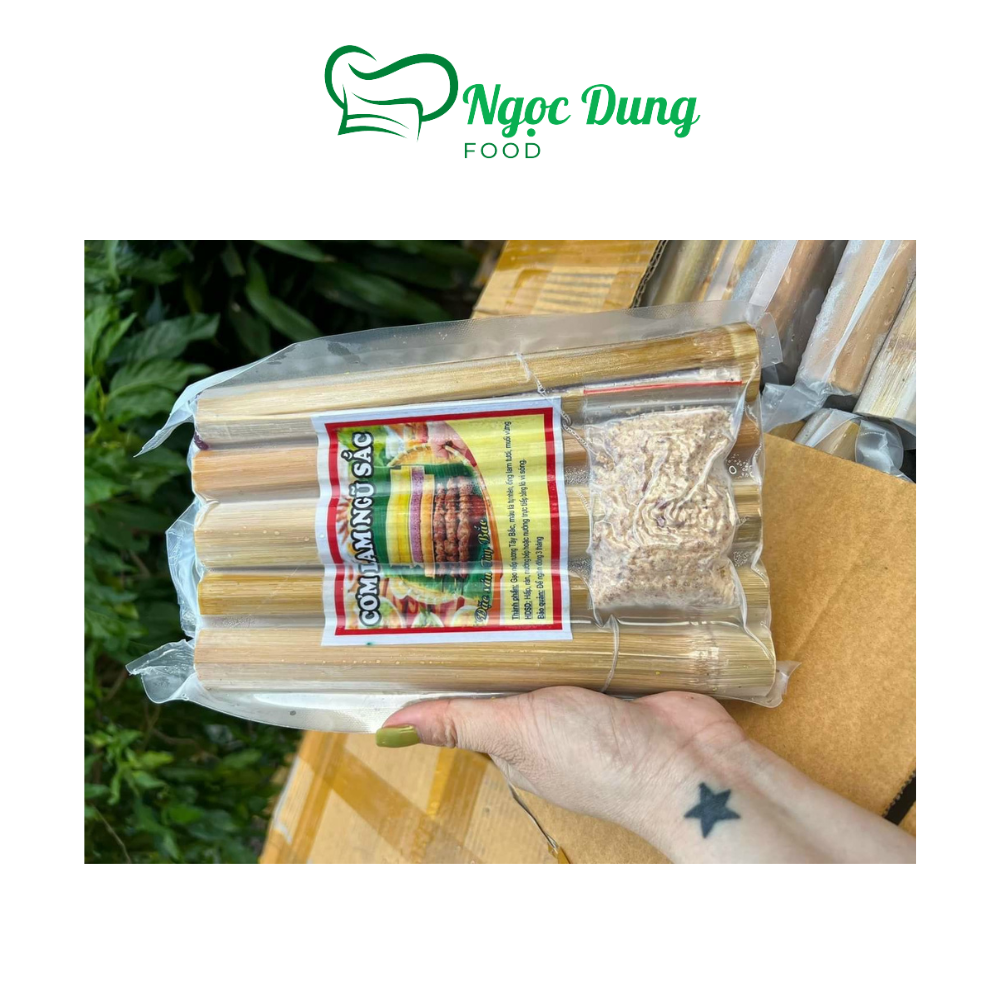 Set 5 ông cơm Lam ngũ sắc tây bắc 1kg (giao tphcm)