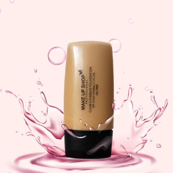 Make up shop clear coverage foundation makeup matte concealer 50ml