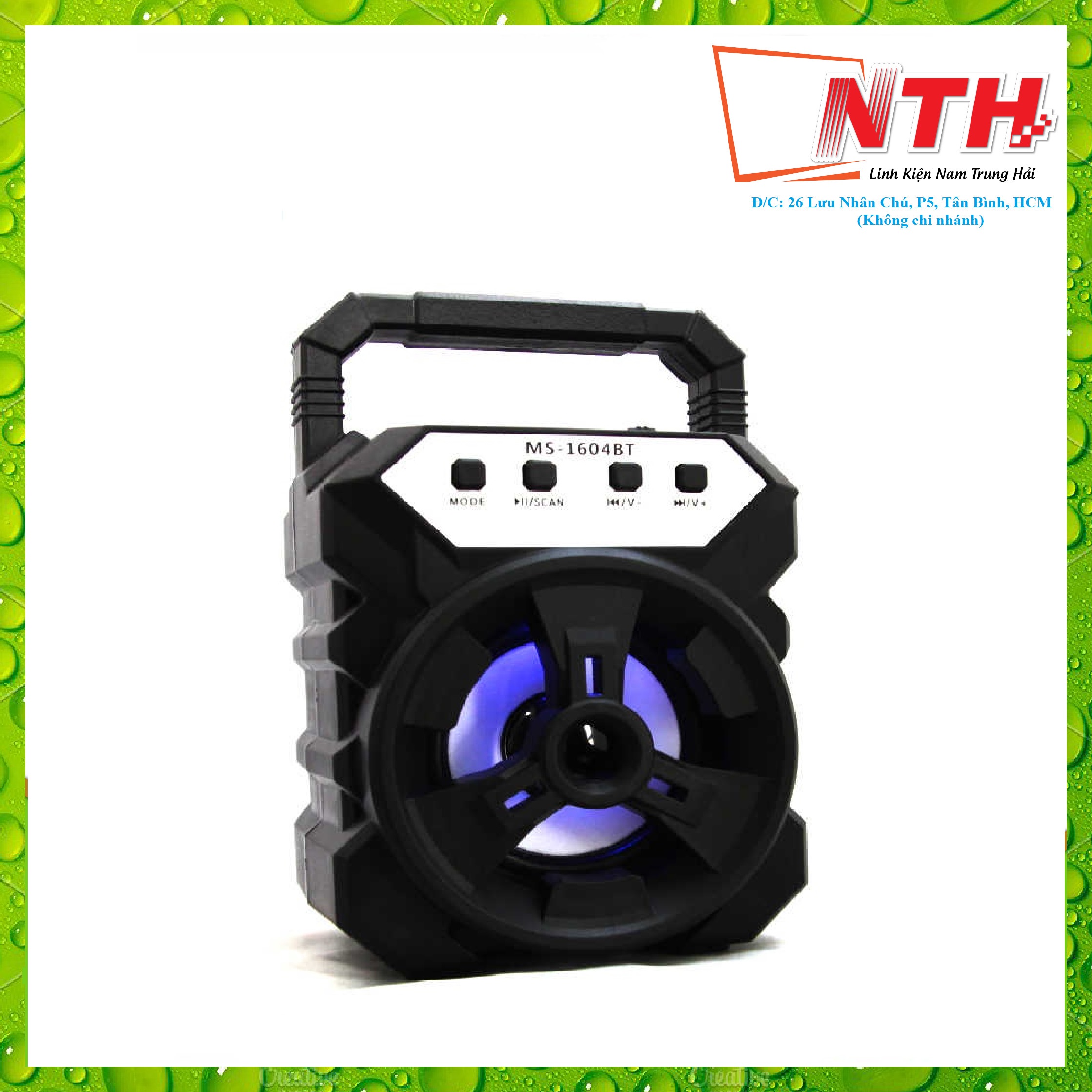 [HCM]Loa Bluetooth Xách Tay MS-1604BT